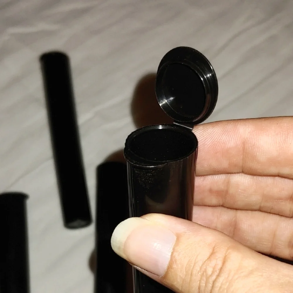Set of 15 Tubes * Push Open Black Tubes * 5